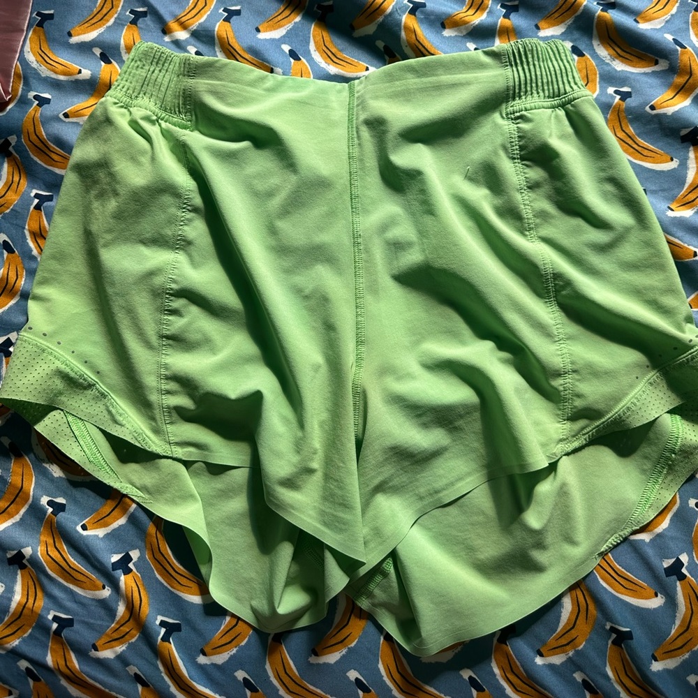 lululemon running shorts. size 10